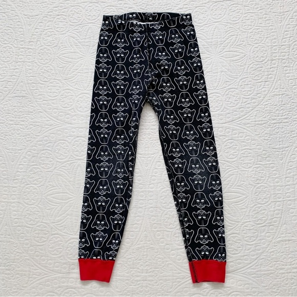 Hanna Andersson Star Wars Darth Vader Organic Cotton PJ‎ Bottoms, Sz 6-7 - Picture 1 of 4